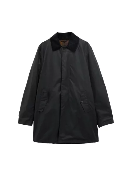 Woskowany płaszcz Barbour niebieski