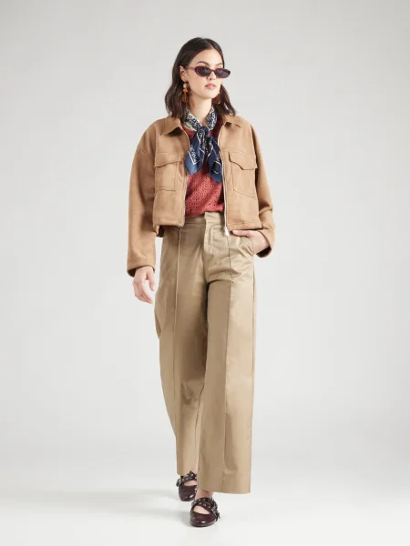 VERO MODA Póló VMMAYA AVA rozsdavörös
