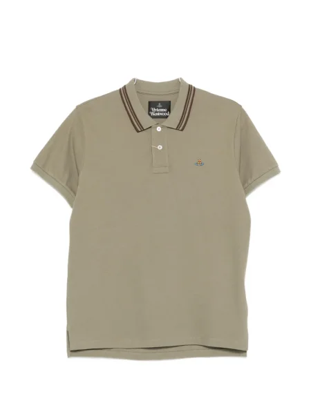 Prugasta polo majica Vivienne Westwood zelena