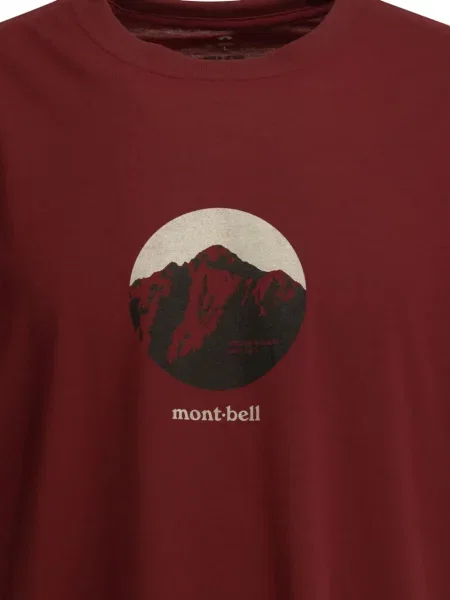 Tricou Montbell cu imagine roșu