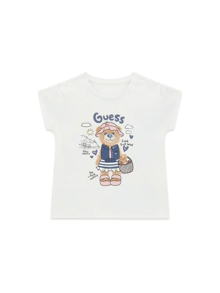 Guess Póló Regular Fit fehér