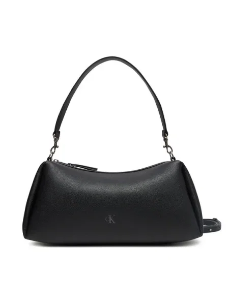Calvin Klein Jeans Geantă Drop Lg Shoulder Bag negru