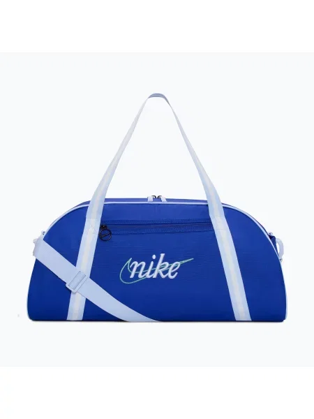 Geantă de antrenament pentru femei Nike Gym Club Retro 24 l old royal/hydrogen blue/hydrogen blue albastru
