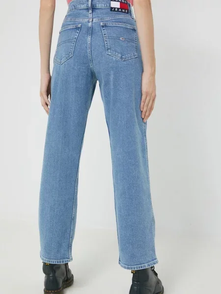 Džíny Pepe Jeans high waist modré
