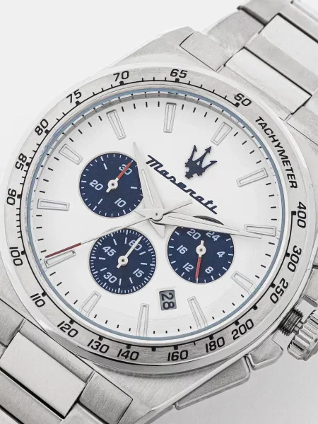 Ure Maserati srebrna