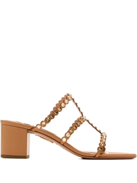 Sandale Aquazzura de cristal maro