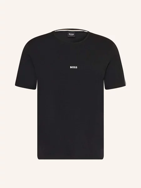 Boss Koszulka Od Piżamy Unique schwarz czarna