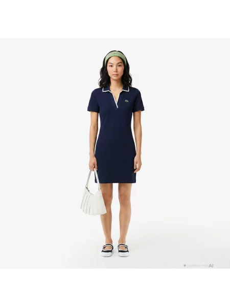 Классическое платье Lacoste синее