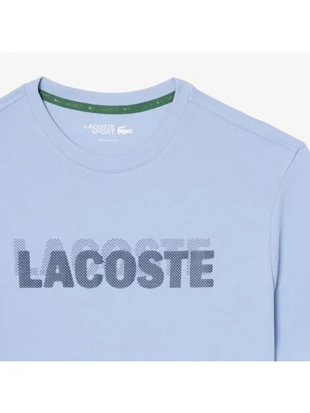 Футболка Lacoste голубая