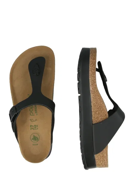 BIRKENSTOCK Flip-flops Gizeh Flex' negru