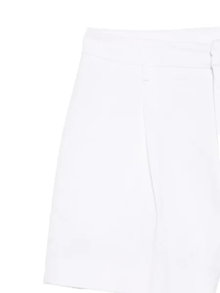 Pantaloni scurți Dondup plisate alb