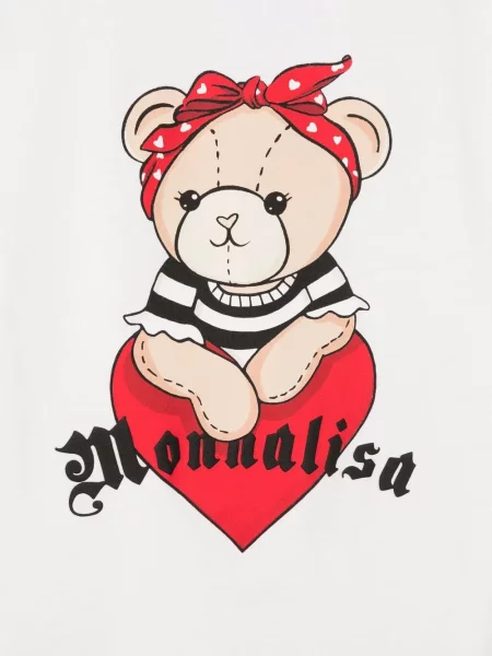 Μπλούζα Monnalisa λευκό