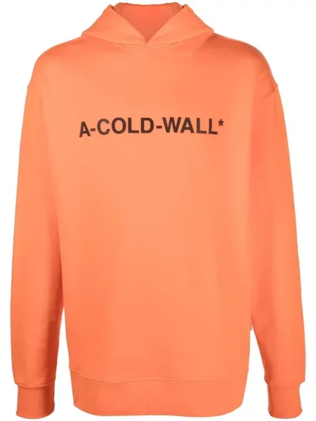 Hanorac cu glugă A-cold-wall* cu glugă portocaliu