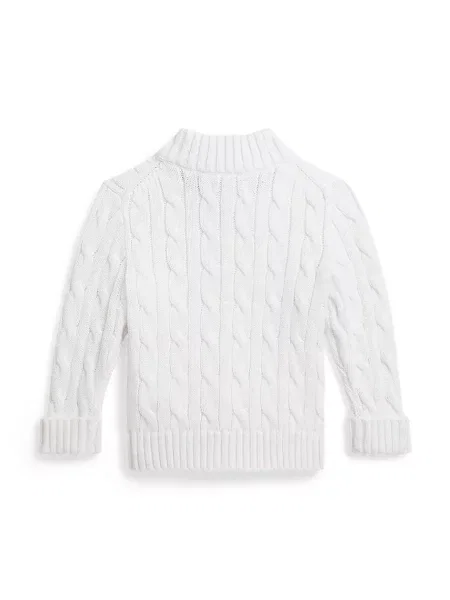Polo Ralph Lauren kardigán detský biela