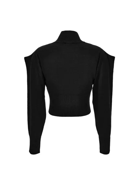 Sweter Versace czarny