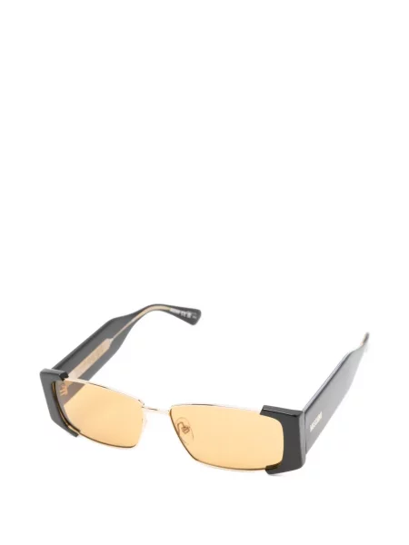 Ochelari de soare dreptunghiulari Moschino Eyewear negru