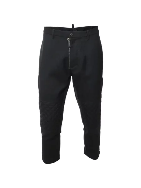 Matlasat pantaloni Dsquared2 negru