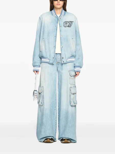 Blugi Off-white alb