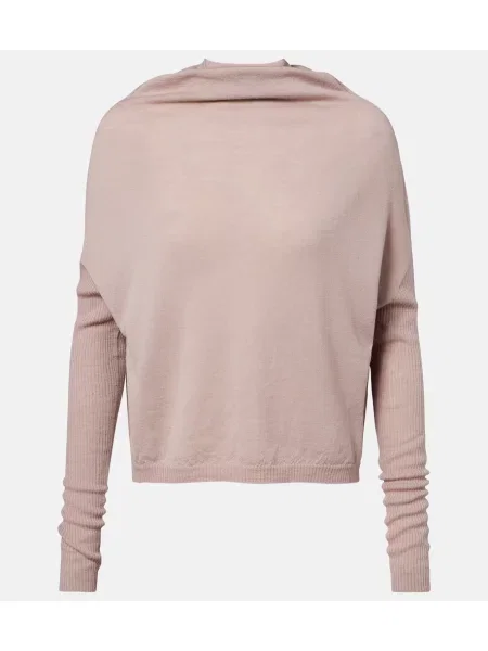 Pulover Rick Owens de lână roz