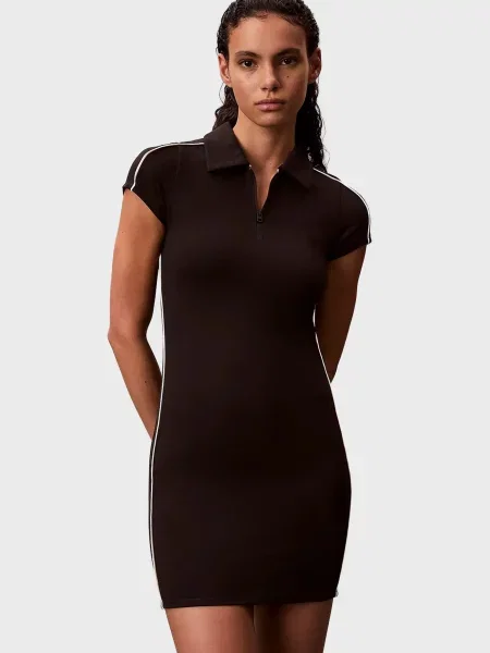 Джинсова сукня Calvin Klein Jeans чорна