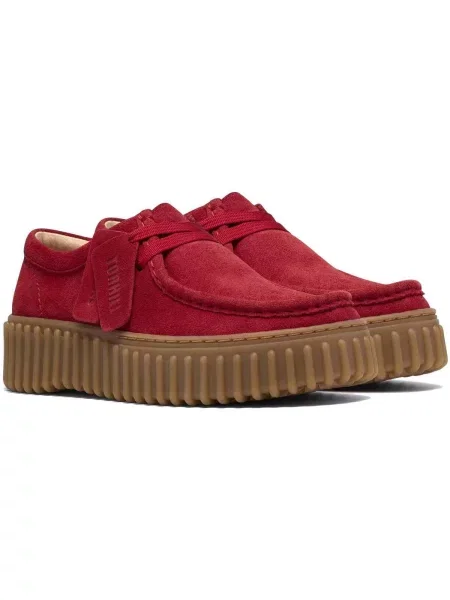 Pantofi Clarks roșu