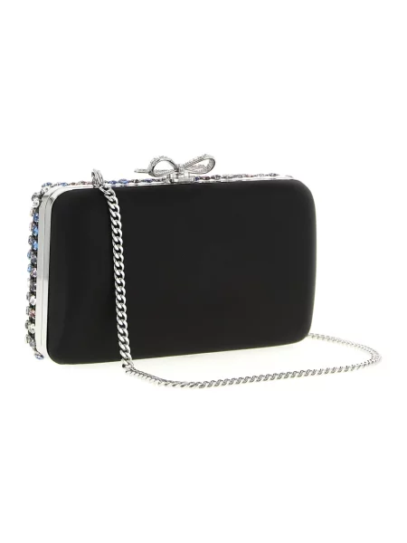 Satynowa kopertówka Self-portrait