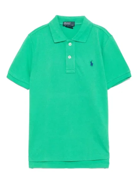 Koszulka polo dziecięca Polo Ralph Lauren zielona