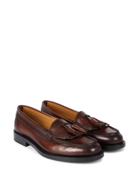 Pantofi loafer Paul Smith din piele maro