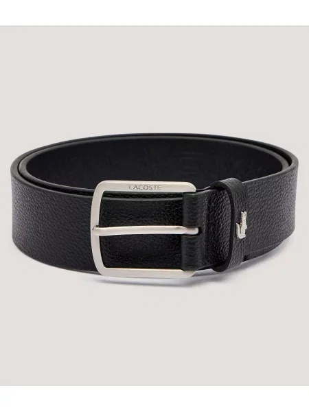 Lacoste De piele curea negru