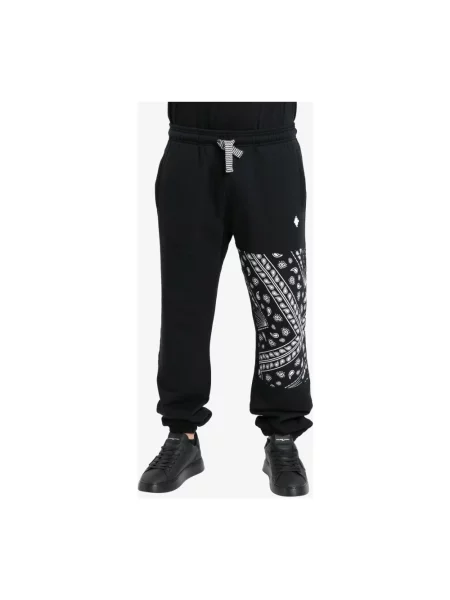 Spodnie dresowe Marcelo Burlon County Of Milan z nadrukiem czarne