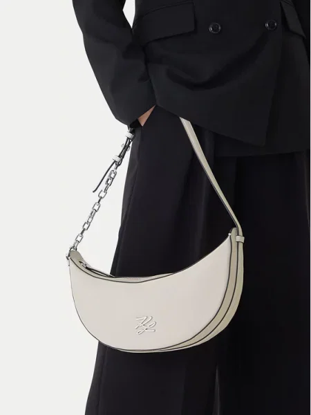 Torebka KARL LAGERFELD biała