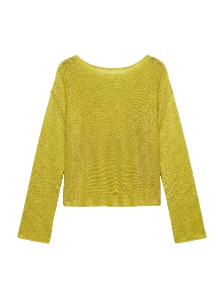 Pull&Bear Pulover măr verde