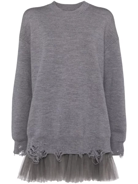Rochie maxi Jnby lungă de costum gri