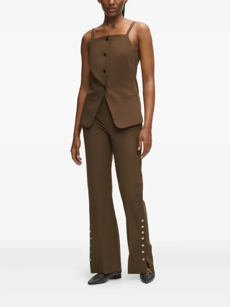 Pantaloni Karl Lagerfeld maro