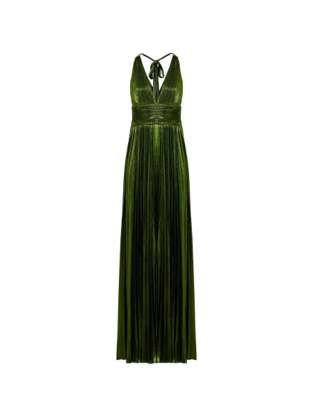 Rochie maxi Retrofete verde