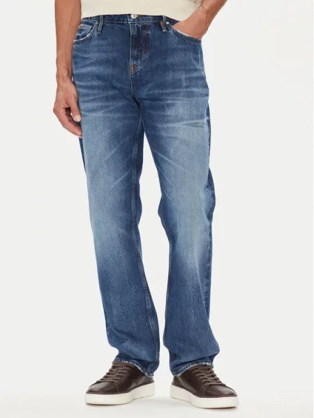 Jeans hlače Guess modra
