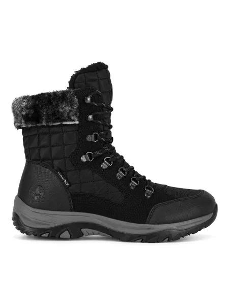 Botine Rieker negru