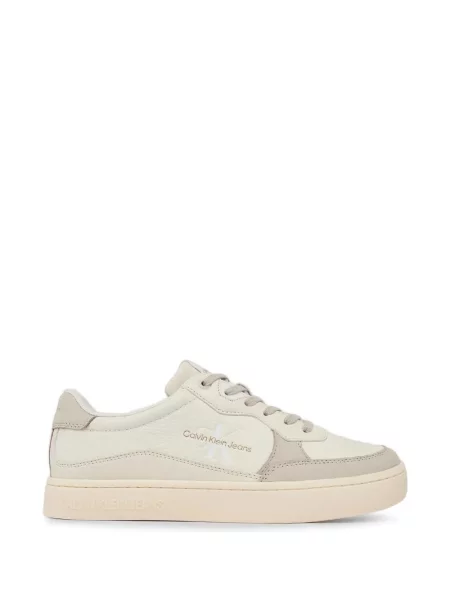 Sneakerși Calvin Klein cu șireturi cu imagine din dantelă