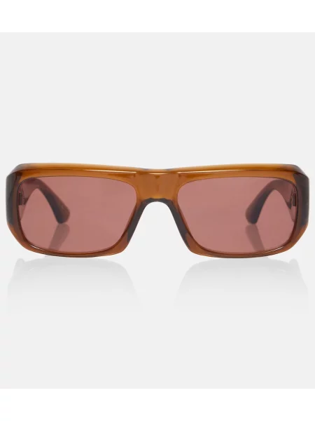 Ochelari de soare Saint Laurent cu autograf maro