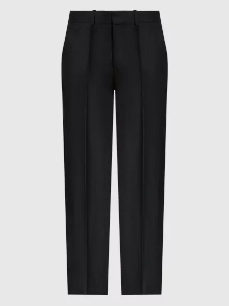 Штани з вовни і кашеміру Agnona чорні