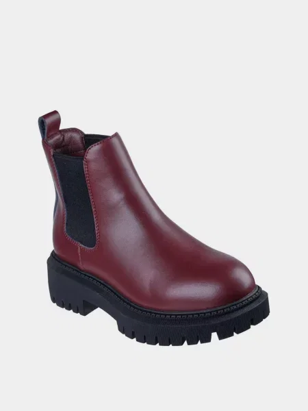 Шкіряні Челсі Skechers коричневий