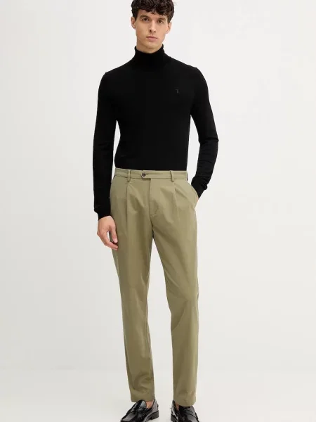 Trussardi pulover pentru bărbați cu vâscoză negru