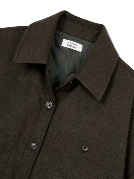 Cămașă Studio Tomboy lungă maro