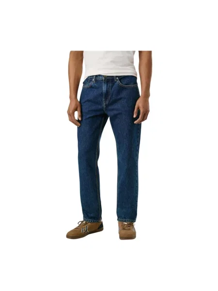 Jeansy straight leg Pepe Jeans klasyczne niebieskie