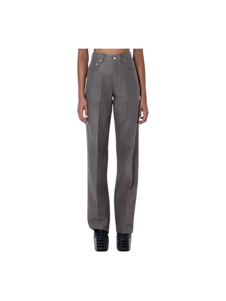 Spodnie Rick Owens szare