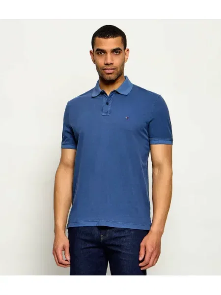Tricou polo Tommy Hilfiger albastru