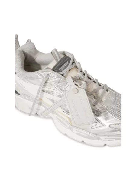 Sneakersy Off-white skórzane białe