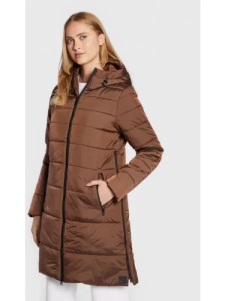 Geacă cu puf Jack Wolfskin maro