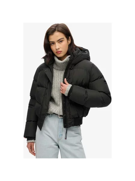 Kurtka Superdry Sports Puffer Bomber L czarny