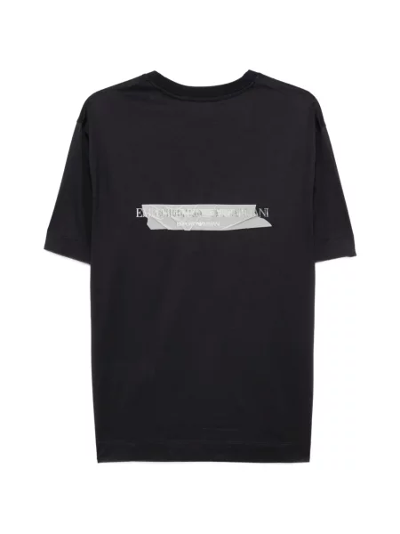 Μπλούζα Emporio Armani με σχέδιο μαύρο